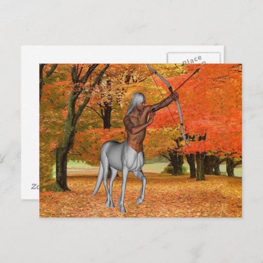 Centaur Briefkaart (Voorkant / Achterkant)