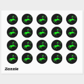Centaur II Ronde Sticker (Vel)
