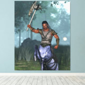 Centaur klaar voor de strijd canvas afdruk (Insitu (Houten vloer))
