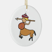 Centaur Sagittarius Keramisch Ornament (Rechts)