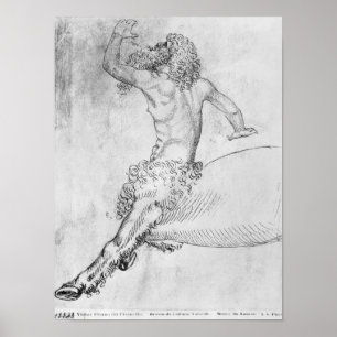 Centaur, van het Album Vallardi Poster