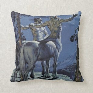 Centauren (kleurenlitho) kussen