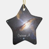 Centaurus A=NGC 5128 Keramisch Ornament (Links)