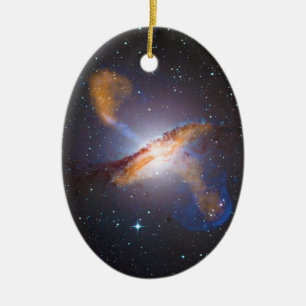 Centaurus A Shows een supermassieve zwarte holte Keramisch Ornament