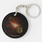 Centaurus A Sleutelhanger (Achterkant)