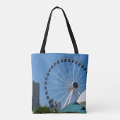 Centennial Ferris Wheel Tote Bag (Achterkant)
