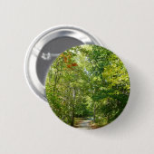 Centennial Wooded Path I Ellicott City Natuur Ronde Button 5,7 Cm (Voorkant /achterkant)