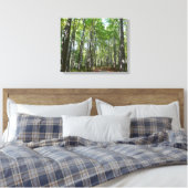 Centennial Wooded Path II Ellicott City Maryland Canvas Afdruk (Insitu (Slaapkamer))
