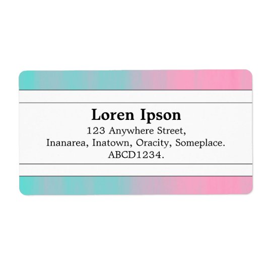 Center Band II - Soap Sandwich Etiket (Voorkant)