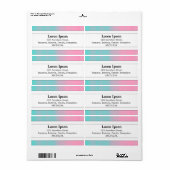 Center Band II - Soap Sandwich Etiket (Full Sheet)