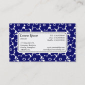 Center Étiquette v5 - Gras Fleurs - Deep Navy (Dos)