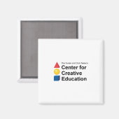 Center for Creative Education Magnet Magneet (Voorkant / Achterkant)