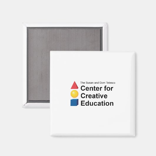 Center for Creative Education Magnet Magneet (Voorkant / Achterkant)