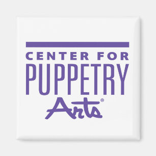 Center for Puppetry Arts Magnet (White) Magneet