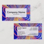 Center Label v3 - Fractal Abstract 061012d (Voorkant / Achterkant)