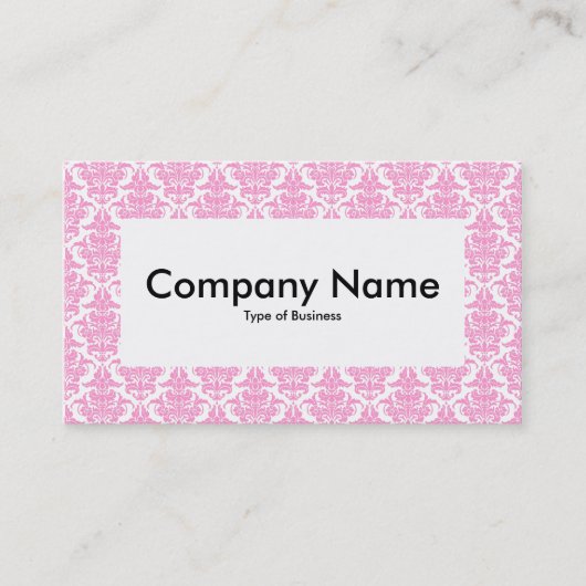 Center Label v4 - Roze Damask (Voorkant)
