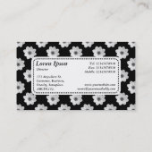 Center Label v5 - Dahlia Patroon B&W (Achterkant)