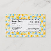 Center Label v5 - Hexagon Patroon 03 (Achterkant)