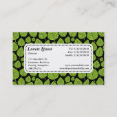 Center Label v5 - Leaf Pattern 02 - Martian Green (Achterkant)