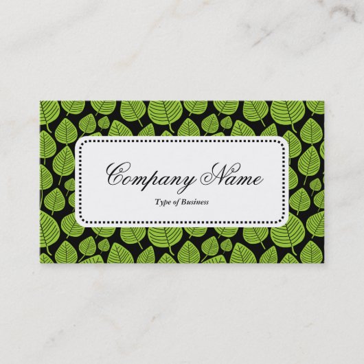 Center Label v5 - Leaf Pattern 02 - Martian Green (Voorkant)