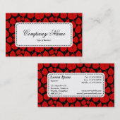 Center Label v5 - Leaf Pattern 02 - Red (Voorkant / Achterkant)