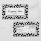 Center Label v5 - Leaf Pattern 02 - White (Voorkant / Achterkant)