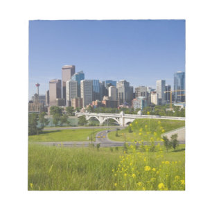 Center St Bridge en Downtown Calgary, Alberta, 2 Notitieblok