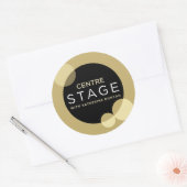 Center Stage Ronde Sticker (Envelop)
