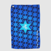 Center Star Golfhanddoek (Voorkant)