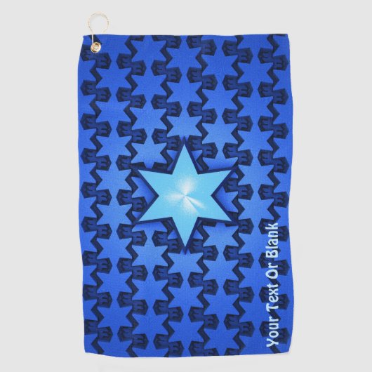 Center Star Golfhanddoek (Voorkant)