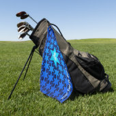 Center Star Golfhanddoek (Groen)