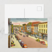 Center Street, Pottsville, Pa Briefkaart (Voorkant / Achterkant)