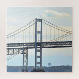 Center Tower Maryland Bay Bridge Jigzaag Puzzle Legpuzzel