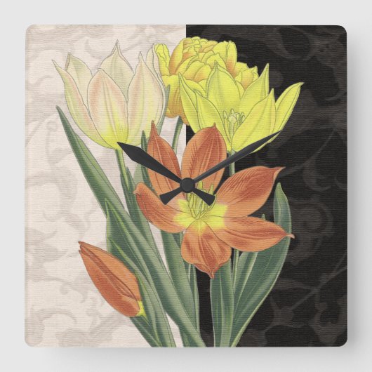 Centerpart II Vierkante Klok (Voorkant)