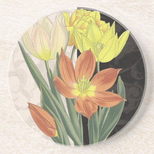 Centerpart II Zandsteen Onderzetter (Voorkant)