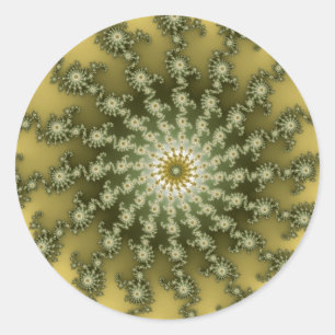 Centerpoint - Fractal Ronde Sticker