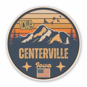 Centerville, Iowa, Verenigde Staten Sticker