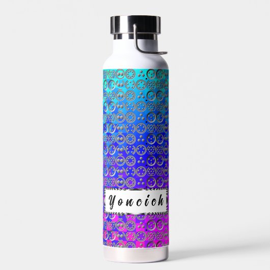 Centesimal 10 Digit Pi door Kenneth Yoncich Waterfles (Links)