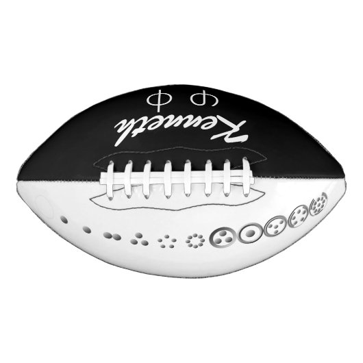 Centesimal 12-cijferige Fibonacci-sequentie van K American Football (Voorkant)