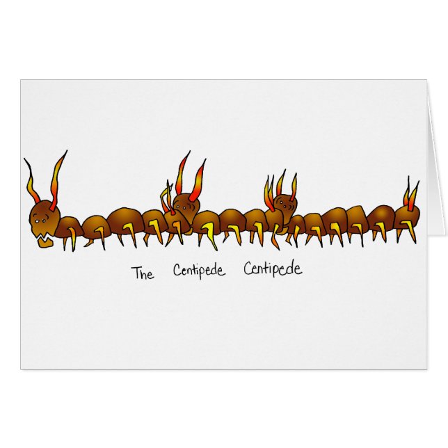 Centipede Centipede (Voorkant Horizontaal)