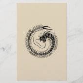 Centipede cirkel briefpapier (Voorkant)