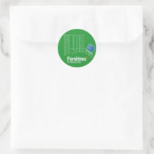 Centra Ronde Sticker (Tas)
