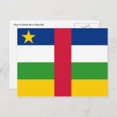 centraal - afrikaanse republiek briefkaart (Voorkant / Achterkant)
