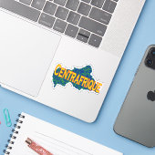 Centraal-Afrikaanse Republiek Sticker (Laptop met iPhone)