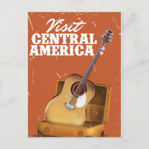 Centraal-amerikaanse  vakantieafdrukken. briefkaart