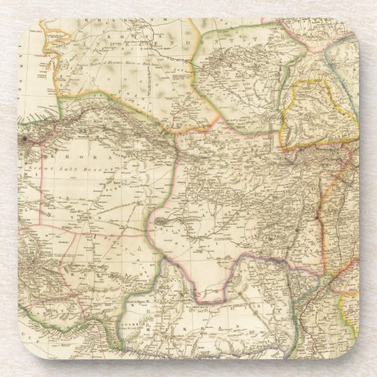 Centraal-Azië 2 Bier Onderzetter (Voorkant)