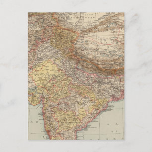 Centraal-Azië, India Briefkaart