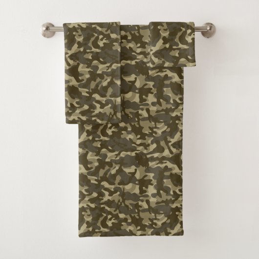 Centraal Camouflage Bad Handdoek (Insitu)