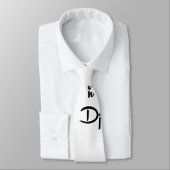 Centraal DJ Logo Verticaal Stropdas (Gebonden)