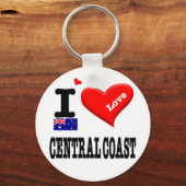 CENTRAAL KUST - I Love Magnet Sleutelhanger (Voorkant)